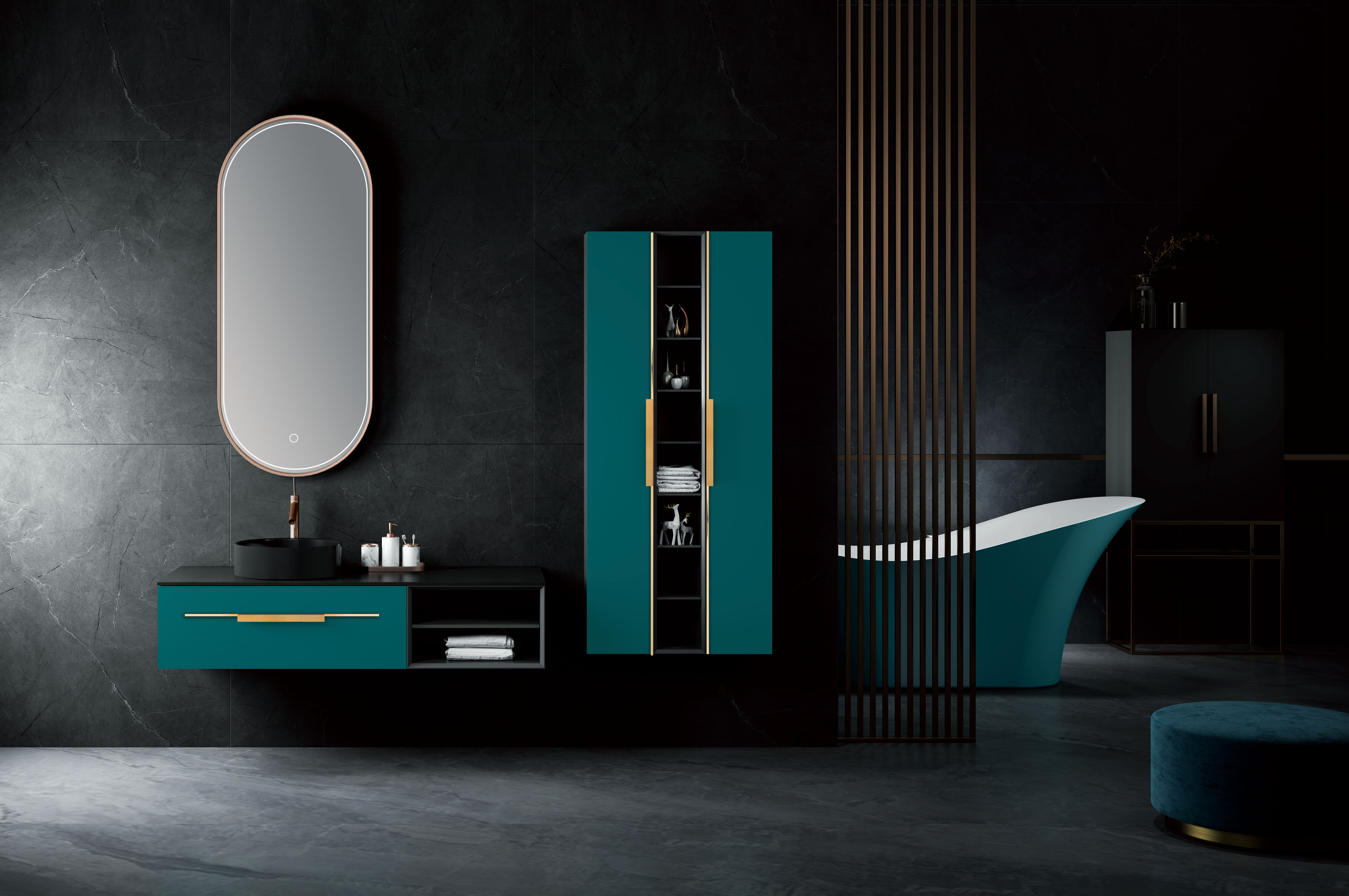 morandi i odin bathroom furniture - 朗谛卫浴